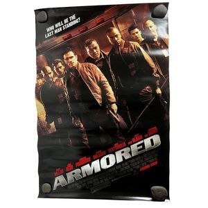 Armored Matt Dillon Original Movie Poster 40" X 27"